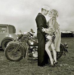Biker-Babes:  Source:  Photographer R. Foley 