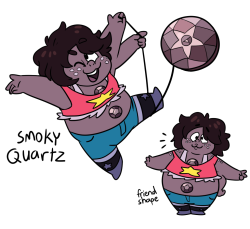 hamigakimomo:  hamigakimomo:  My new friend Smoky Quartz!!! A quick art  Posted this way early in the morning yesterday so rebloggin! Wow I am glad ppl like it…   yummy cookie &lt;3 &lt;3 &lt;3