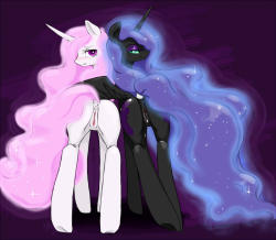 make love, not war (?) /r(also.. omg pink Celestia, i just don&rsquo;t know what went wrong)
