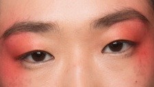 miss-mandy-m:   Makeup Mondays:  Close up of blush style makeup used for the runway of Kenzo Spring 2017. 
