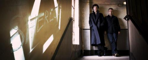  BBC Sherlock promo photos - John & Sherlock adult photos