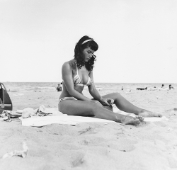 Bettie Page photographed by Bunny Yeager,