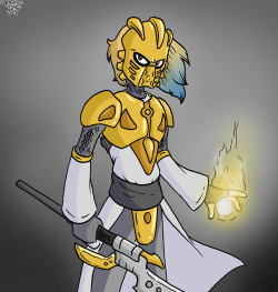Takanuva from Bionicle gen 1. The Mask of Life is still one of my favourite non-Disney animated movies of all time. It’s not the best, but I like it a lot. 