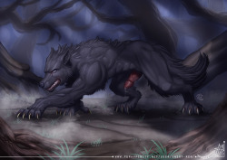 striderden: Another 2015 halloweeny themed piece for RiptorStormWolf!I