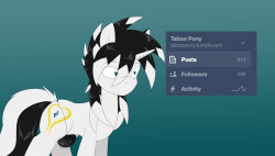 taboopony:  Shy: so close! (mod: o crap.. didnt think i would gain around 60 follower so quickly..umm.. will have to think of something special to do for 500)  =O