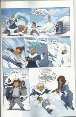 norstrus:  Free comic book day 2016 The Legend of korra: “Friends