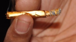 seahell:  radicalthug:  24KT gold rolling