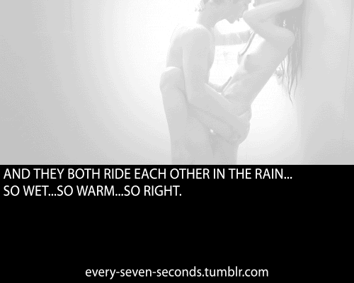 every-seven-seconds:  Let It Rain: A Couple’s porn pictures