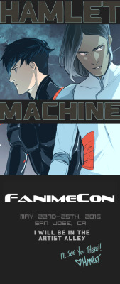 I’ll be at Fanime! San Jose, CA, May 22nd - 25th!I’ll be in the artist alley! I hope to see you if you’re attending! Come say hello~