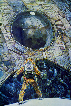 brianmichaelbendis:  Moebius concept art for Alien, 1978-79. 