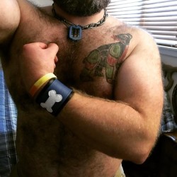 bearlywill:  Ending another great weekend here.👅🐻🐶🐷More of Me