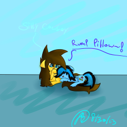 isle-of-forgotten-dreams:  blueberry-twist:  Buuuuuuuuuuuuuut Seraaaaaaaaaa, the rump so comfy! ;3; (Got bored and wanted to draw draw, this been in my head for a while so, yus, here it is (/’3’)/. Hope ya likies it cowgirl and the other followers