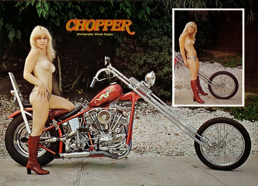 biker-babes:  girliemagazine:  Classic chopper pinups  . 
