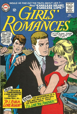 Splash page from Heartthrobs: The Best of DC Romance Comics (Simon and Schuster, 1979). From a charity shop in Hockley, Nottingham.