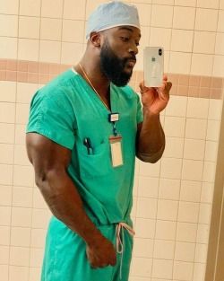 onlyblackgirl:  demetriusmarkee:  Solute to Black Doctors  All the sudden i have the flu. 