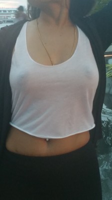 696Damien:  Wonder How Many Of Them Saw My Nipples Thru The T-Shirt?