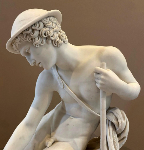 antonio-m:  “The Young Hunter” by Louis Petitot (1794–1862). French sculptor.