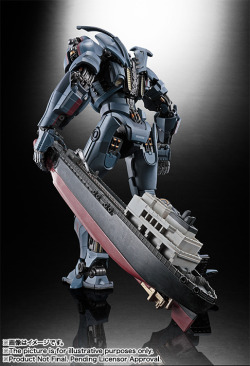 gunjap:  2,500 tons of awesome!The long-awaited Pacific Rim’s leading machine, GIPSY DANGER, appears as a SOUL OF CHOGOKIN!http://www.gunjap.net/site/?p=323251