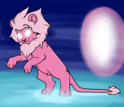 fangkittyartist:  Saw the recent episode and I loved itI am convinced that Lion is Steven’s mom (or her pet) SREECH I Was going to have Steven and Connie on the back of Lion, but HUMANS  ur welcome su fans 