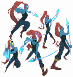 gullshriek:  I was mad so I drew Undyne being mad and now I’m no longer mad [[Feel free to repost, just leave credit back! Thanks!]] 