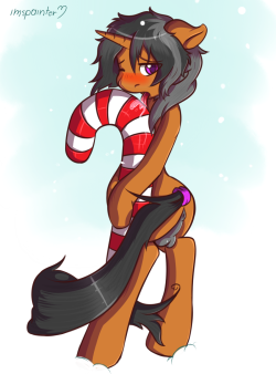 nsfw-imspainter:  Some christmas decorations for my NSFW blog, enjoy guys ^^!  Unf~