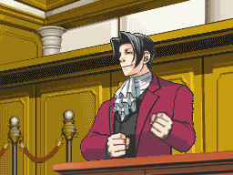 jigglypuff-pastry:  this gif will live forever. i just love it so much like if i’m sad??? look at edgeworth get down. he’s so funky yo like i aspire to be as funky fresh as this young jammin’ prosecutor no time to be sad time to get GROOVY 