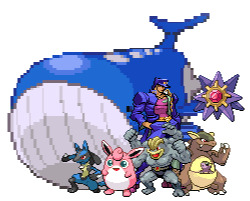 jotarokujo:  pkmn trainer jotaro headcanons: jotaro likes pokemon that can oraora &amp; also of course the undersea ones Starmie Platinum the wigglytuff was holly’s but it ended up getting more attached to jotaro 