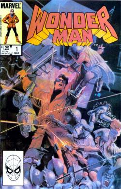 themarvelwayoflife:  Wonder Man One-Shot (1986) cover by Bill Sienkiewicz. 
