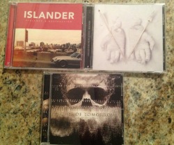 These are some must buy albums i got today Islander Violence and Destruction I Killed the Prom Queen Beloved Scars of Tomorrow Failed Transmissions