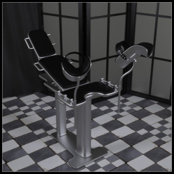 With this chair your girls can have some extraordinary, restraining fun. SynfulMindz brand new restraint is ready for Genesis 3 and 8 females and Daz Studio 4.9 and up!Examinate!https://renderoti.ca/Examinate
