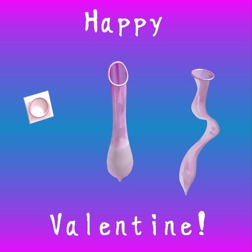 Happy Valentine Condom Pack for XPS