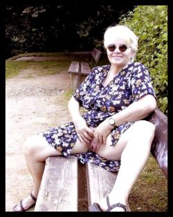 I&rsquo;d be happy to see her anywhere - she&rsquo;s hot! :-p&hellip; &mdash;- lovegrannies: LIKE TO SEE HER IN THE PARK.
