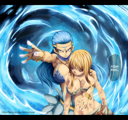 Iluvfairytail: Color By Belucen || Line Art By Stingcunhado Not Remove Source. Do