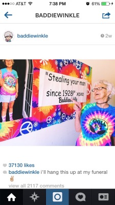 mabeltron3000:  moon-d0g:  gunblades:  2cuuuute:  this grandma makes me so happy  goals  OMG  I CANT 