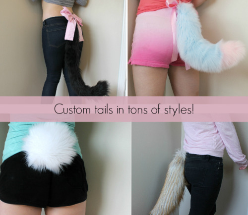 kittensplaypenshop:  Kittens Playpen Custom Order Giveaway! You can win your choice of the following..-A custom made collar in any size!! -A pair of custom animal ears! -A custom tail! All YOU have to do, is Reblog this post! No follows needed! :) Contest