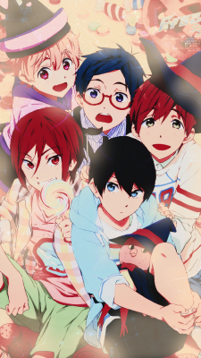 v-ermouth:     ☆ Free! wallpapers ☆ requested by anonymous  