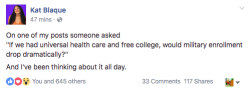 espikvlt:  dialectical-devitoism: espikvlt:  how-to-be-a-sad-bitch: i cannot fucking believe i never realized this  Y I K E S  lol are you yikes’ing me or something  whaaaaat? i’m yikes'ing the conclusion that universal health care and free college