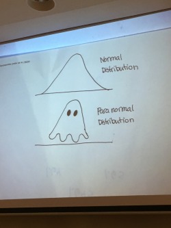 mathprofessorquotes: ”I wanted to show you all a Halloween joke and I can’t stop laughing at this one.” - Probability professor 