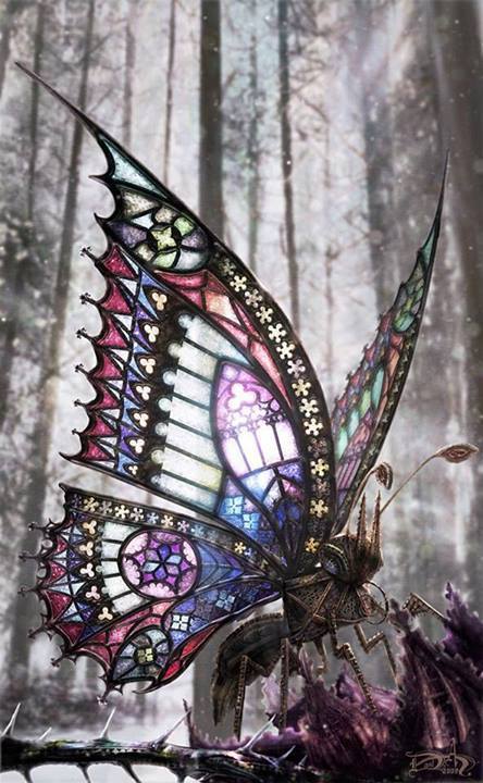 steampunktendencies:  The Gothic Butterfly - David Aguirre Hoffman  