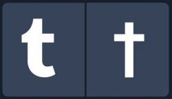 desertheatmagazine:Tumblr’s logo before and after banning adult content!