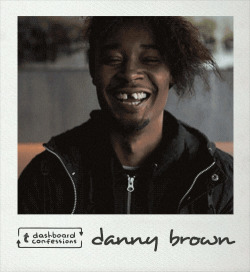 music:  Whether he’s escaped or embraced that Old Danny Brown, the original Bruiser has a new Tumblr and is about to embark on a 31-city US tour. The ask box is on, and he is now taking your questions here. Ask Danny what you dare, then follow him
