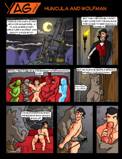 yagworld:  A spooky castle full of spooky gay sex! 