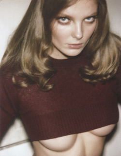dailymodels:  Eniko Mihalik photographed by Ezra Petronio for Self Service Magazine (S/S 2009) 