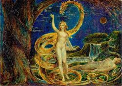 William Blake - Eve Tempted by the Serpent