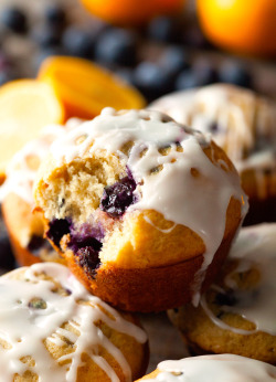 do-not-touch-my-food:  Brown Butter Blueberry Muffins  
