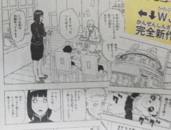 raikumesblog:  Uzumaki family has to go out, Himawari wants to bring her panda but Boruto doesn’t allow. B/c he will be the one who has to carry it in the end, it’s embarrassing for a boy to carry such a toy.credits to: jpororo (NF)