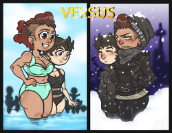 mtartdreams: FLORIDA VS CANADA I miss the sun, but not the heat stroke…just like I miss Canada being cool but not the frost bite    Shown is Me of course and my roomie,partner in crime Kuri! 