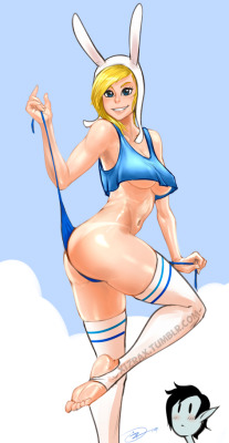xizrax:  Fionna full body. a topless version does exist BTW. how do you see it? why don’t you stay tuned and find out  &lt; |D&rsquo;&ldquo;