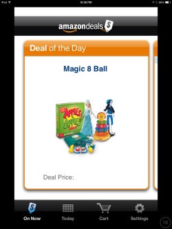 Literally took this screen shot moments ago - 3/19/15. Someone at Amazon didn&rsquo;t quite type correctly.