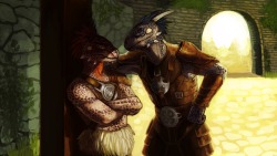 clean-furry-fuzzbutts:  Sorry I’m obsessed. You guys like argonians too right? Art by Mistersukkahttp://www.furaffinity.net/user/mistersukka/ 